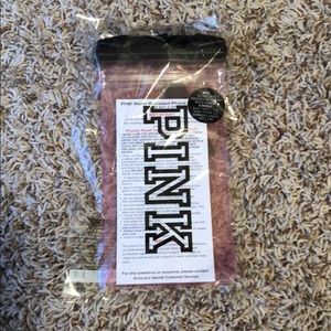 pink waterproof phone case